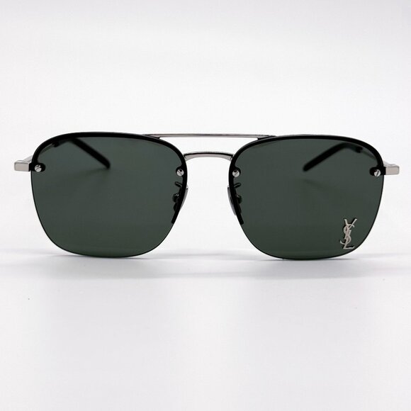 NEW SAINT LAURENT SL309 M 002 SUNGLASSES SL309 001 SILVER UNISEX SL309M 002 main image 10